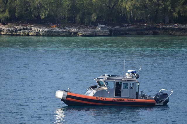 Haitian migrants apprehended near Inagua, Bahamas.