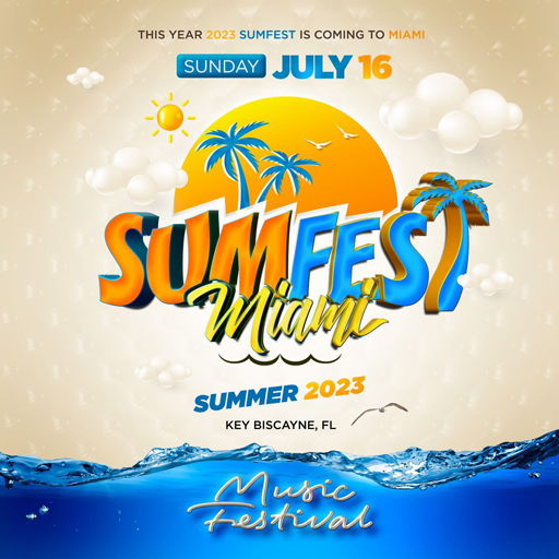 SUMFEST 2023 at the Historic Virginia Key Beach Park in Key Biscayne, Florida.