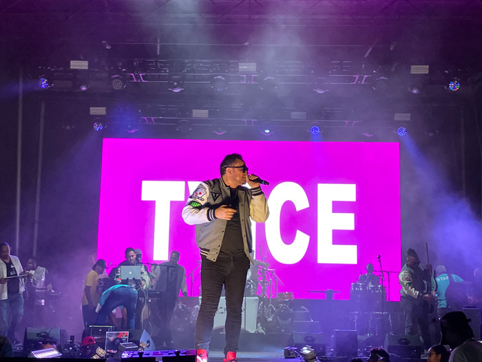 T-VICE Haitian Band performs live at Haitian Compas Festival 2023.