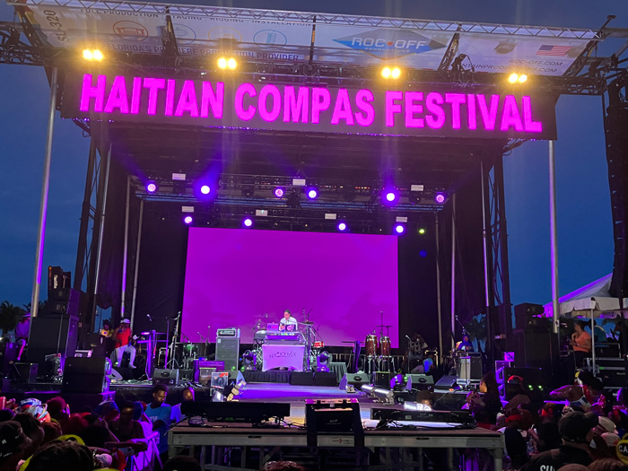 Haitian Compas Festival 2023 in Miami, FL.