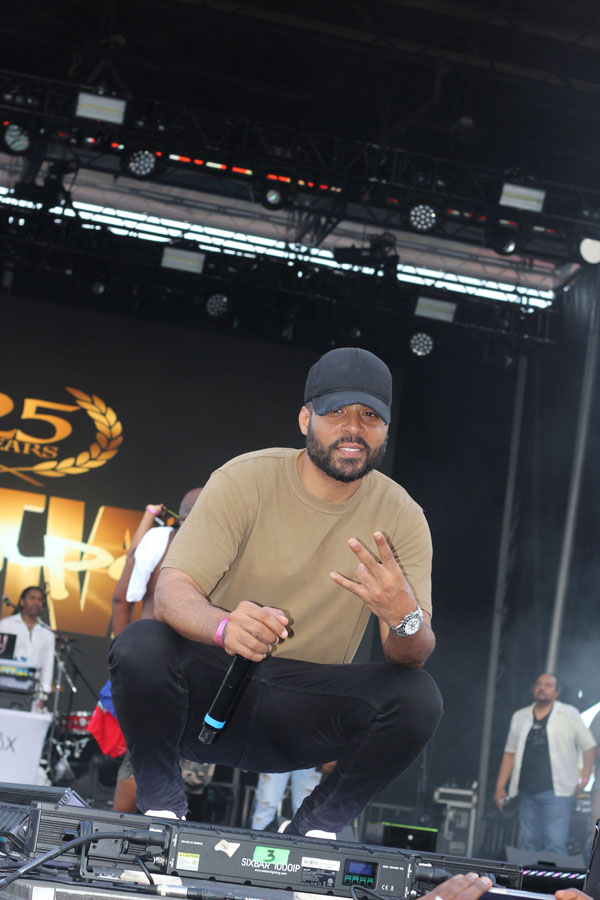 GIO-K perform live at the 25th Annual Haitian Compas Festival.